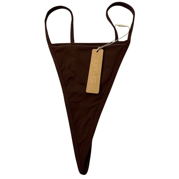 SKIMS Fits Everybody T-String Thongs Lot of 3 Rose Clay Teal Cocoa XS - Picture 5 of 10